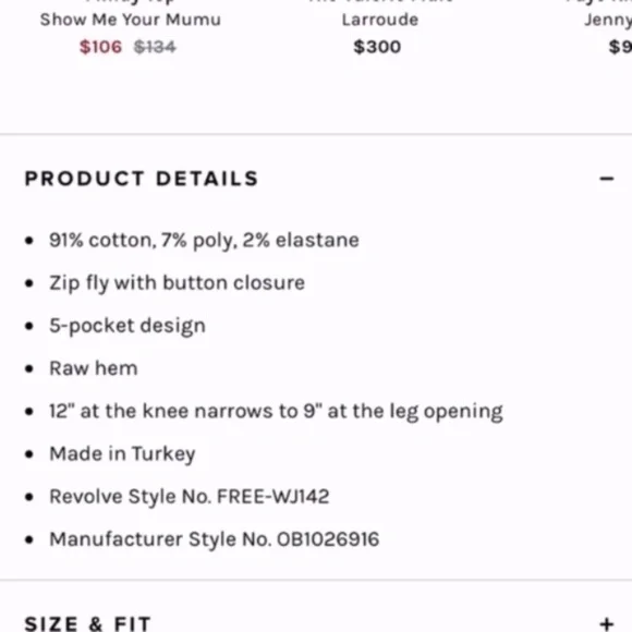 Revolve Free People High Rise Raw Hem Jegging Jean Cropped Skinny Two Faced 27 - Picture 4 of 9